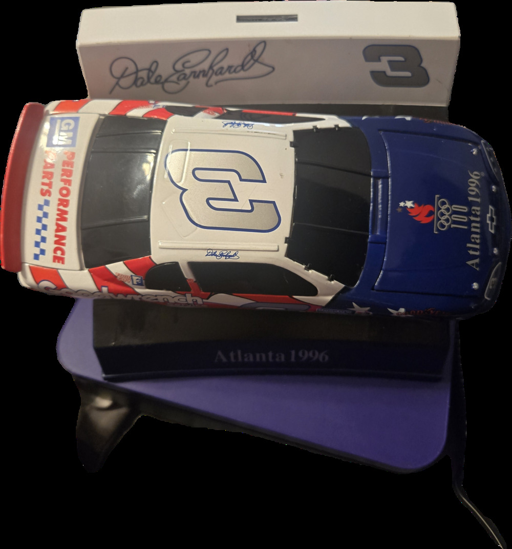 Dale Earnhardt Sr #3 Atlanta 1996 Olympics Chevy Monte Carlo Action Diecast 1:24